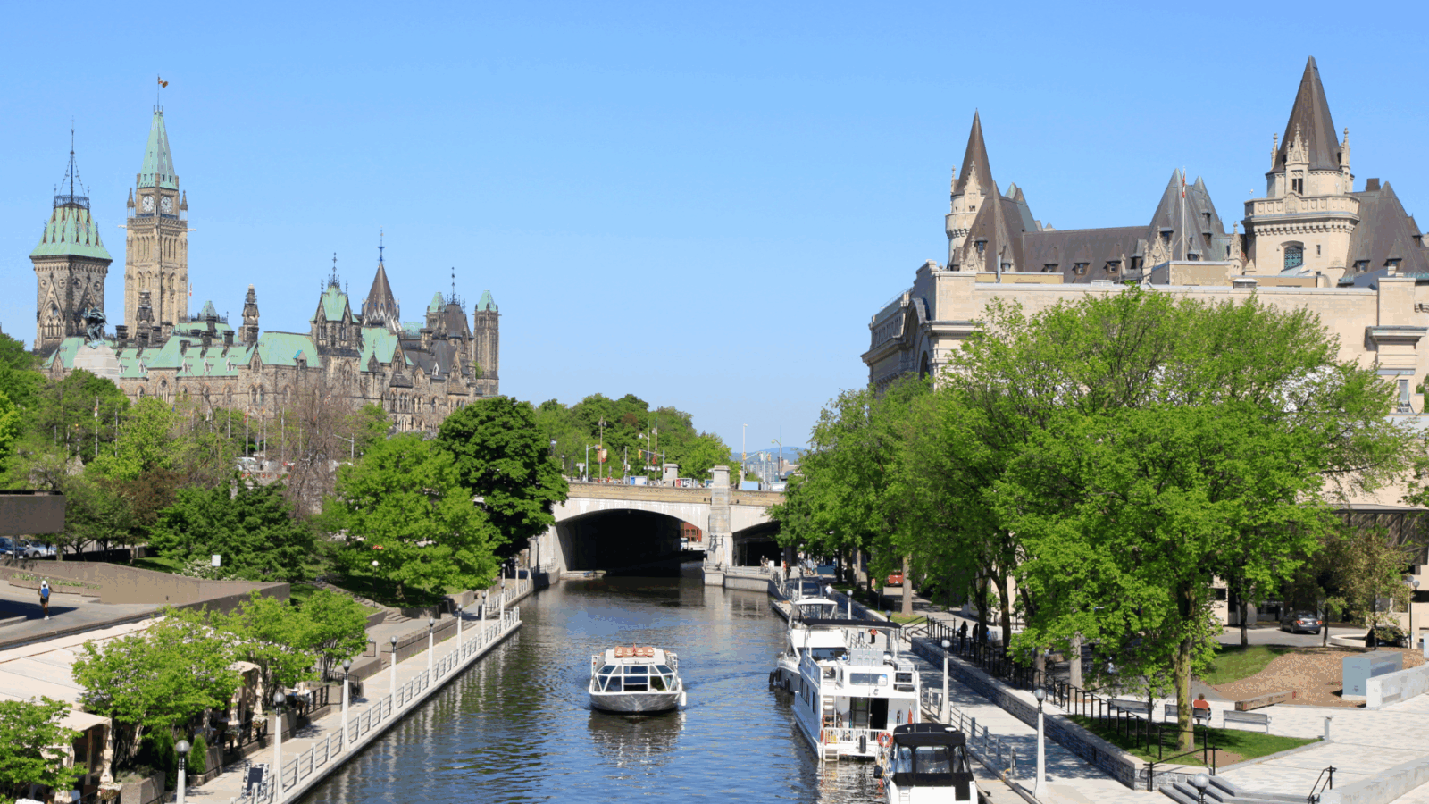 An image of Ottawa, where the latest Federal Budget was delivered in Parliament.